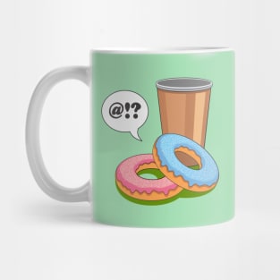 donuts and coffee Mug